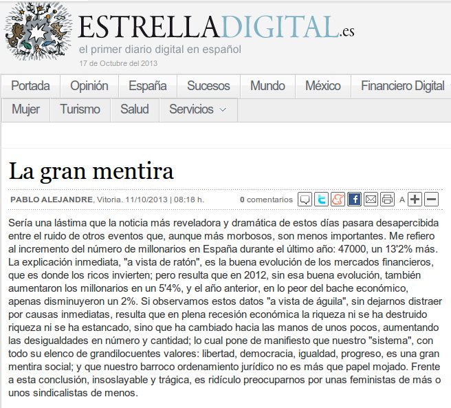 Publicado en Estrella Digital