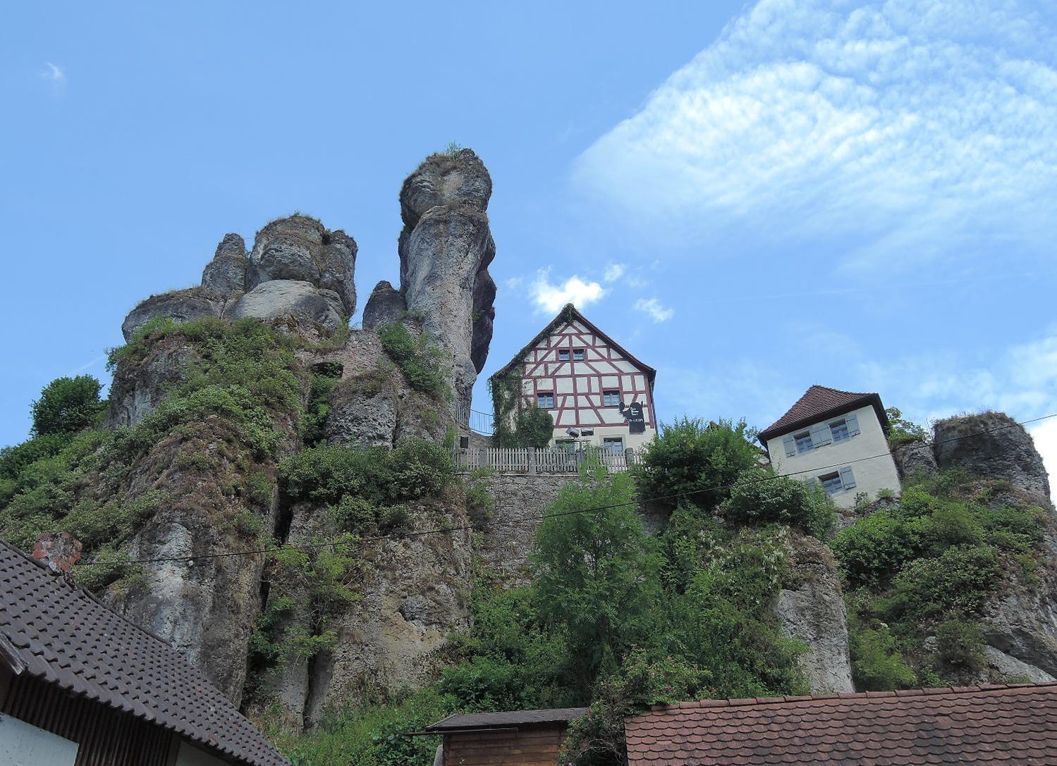 El peculiar entorno rocoso de Tuchersfeld
