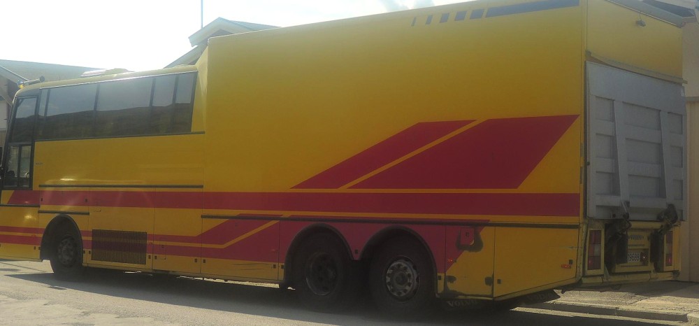 Híbrido autobús y camión, bueno para regiones despobladas