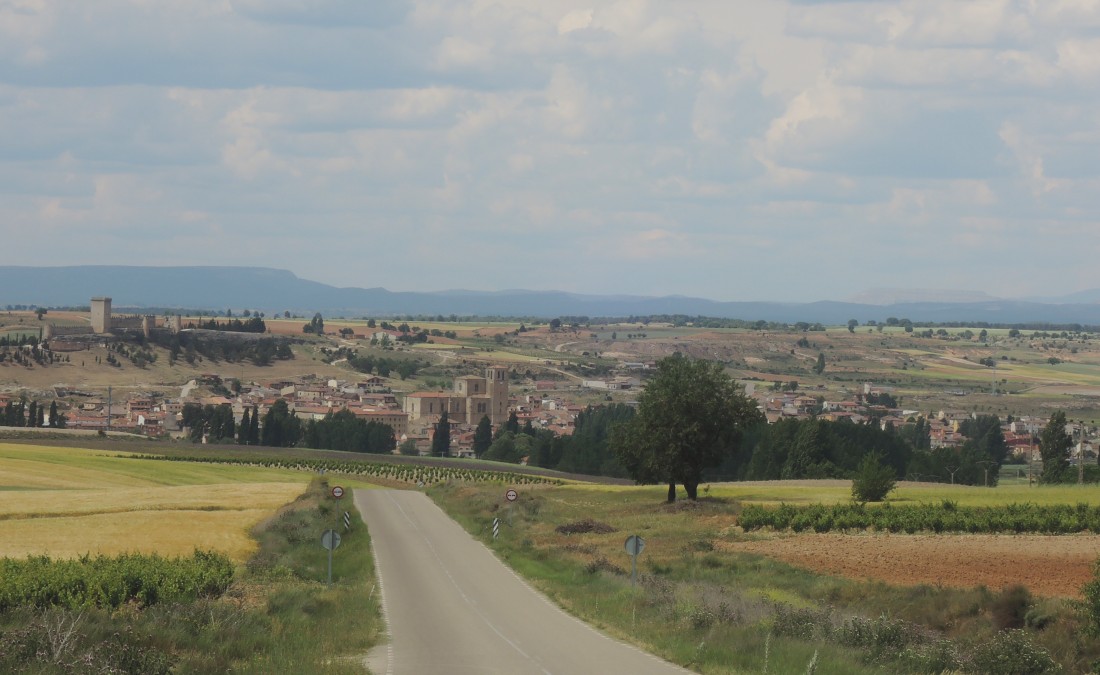Llegando a Peñaranda desde el sur
