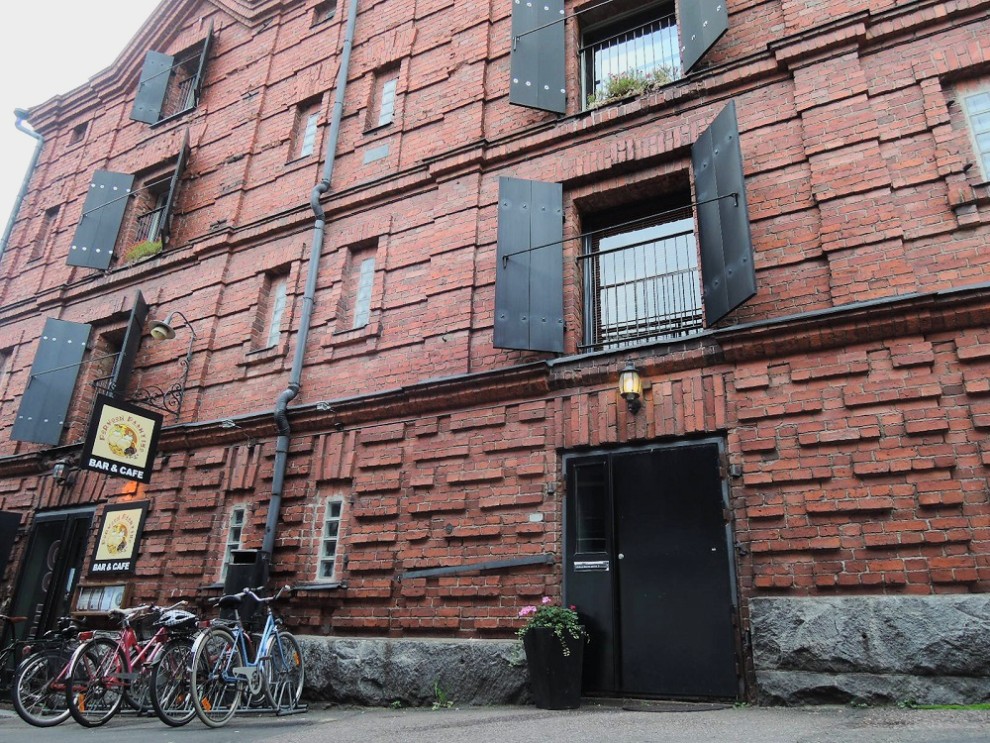 Este edificio alberga un carismático restaurante