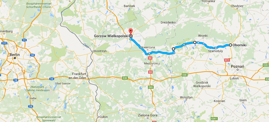 Jornada de Oborniki a Gorzów Wielkopolski